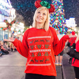 Disney Inspired Ugly Christmas Long Sleeve Sweater