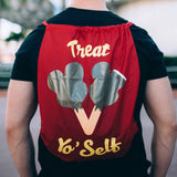 Disney Inspired Treat Yo' Self Drawstring