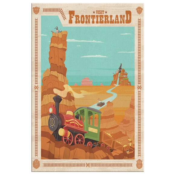 Frontierland Canvas Print